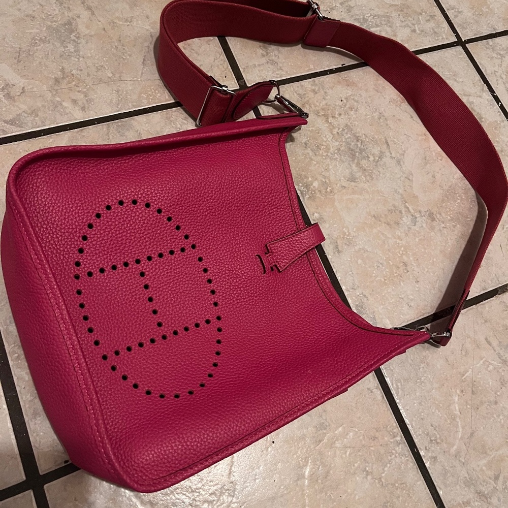 Hermes Epsom Evelyne III PM Rose Tyrien